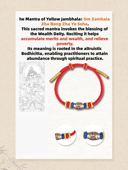 The Jambhala Mantra Cord · Wealth & Alignment