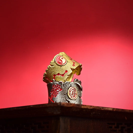 The Golden Light Mantra Ring · Sacred Protection