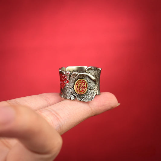 The Golden Light Mantra Ring · Sacred Protection