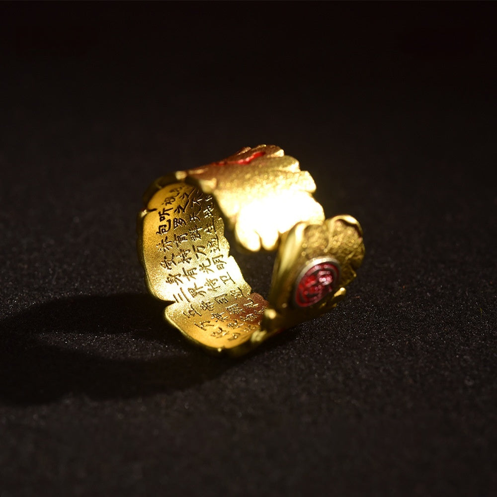 The Golden Light Mantra Ring · Sacred Protection