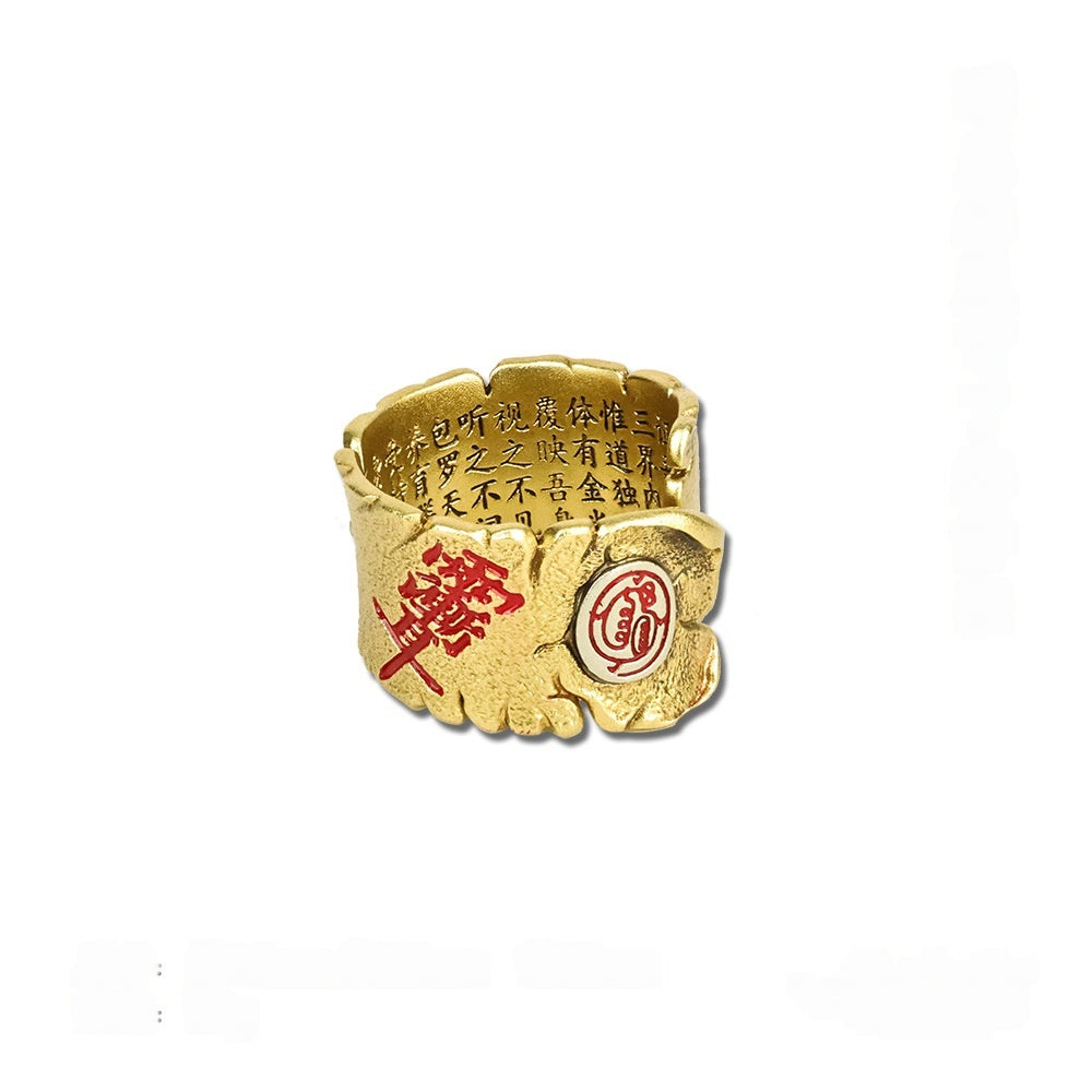 The Golden Light Mantra Ring · Sacred Protection